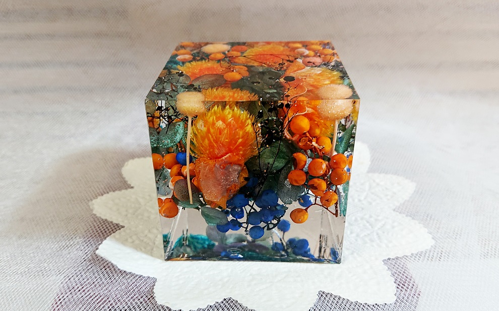 固まるハーバリウム（クリスタルアートリウム） 2019.9 ｜ 西船橋駅の  